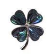 Alloy Fashion Flowers brooch  Fourleaf clover NHYL0195Fourleafcloverpicture2