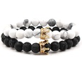 Natural Stone Fashion Animal bracelet  Black crown NHYL0099Blackcrownpicture6
