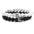 Natural Stone Fashion Animal bracelet  Black crown NHYL0099Blackcrownpicture7