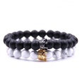 Natural Stone Fashion Animal bracelet  Black crown NHYL0099Blackcrownpicture11