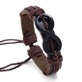 Leather Fashion bolso cesta bracelet  black NHPK2084blackpicture4