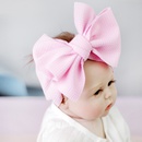 Europisches und amerikanisches beliebtes elastisches Stirnband fr Kinder mit einfarbiger Schleife fr Neugeborenepicture9