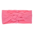 childrens solid color  knot nylon hair band stretch baby rabbit ears head bandpicture17