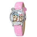 Cute and sweet style owl pattern belt watch diamond British hand watch wholesalepicture15