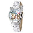 Cute and sweet style owl pattern belt watch diamond British hand watch wholesalepicture20