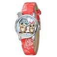 Cute and sweet style owl pattern belt watch diamond British hand watch wholesalepicture21