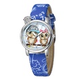 Cute and sweet style owl pattern belt watch diamond British hand watch wholesalepicture23