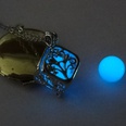 Hollow Square Life Tree Luminous Love Rubiks Cube Luminous Photo Box Bead Pendant alloy Necklace Accessoriespicture21
