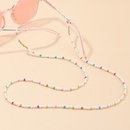 Cadena de gafas de cuentas de arroz de colores de estilo bohemio cadena de gafas de sol hechas a mano al por mayorpicture13