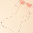 Cadena de gafas de cuentas de arroz de colores de estilo bohemio cadena de gafas de sol hechas a mano al por mayorpicture14