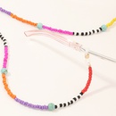 Cadena de gafas de cuentas de arroz de colores de estilo bohemio cadena de gafas de sol hechas a mano al por mayorpicture16