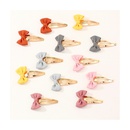 Nuevo Bowknot BB Clip Simple Beautiful Cute Children Hair Clips Setpicture10