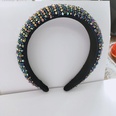 korean simple highend sponge hairband simple widebrimmed fashion handbeaded  temperament headband nihaojewelry wholesalepicture25