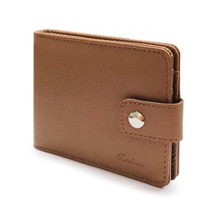 New Korean leather short buckle men's small buckle wallet wholesale