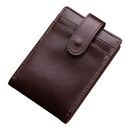 Fashion new casual short Korean mens buckle retro wallet card holderpicture15
