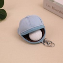 Korean candy color baseball cap coin bag mini zipper golf bag car key coverpicture14