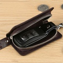 Fashion mens leather zipper multifunction car key clip wholesalepicture11