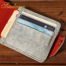 Korean style short PU soft buckle retro wallet men39s horizontal multicard wallet multifunctional bagpicture14