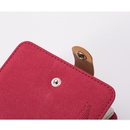 Korean buckle frosted ladies 19digit bank fashion vertical card holder storage card walletpicture10