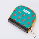 New printed zipper leather girls small wallet portable cartoon cute student card holder coin pursepicture9