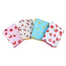Multifunctional leather girls cartoon zipper buckle strawberry coin purse wholesalepicture3