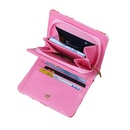Multifunctional leather girls cartoon zipper buckle strawberry coin purse wholesalepicture6