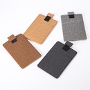 Fashion linen ultrathin mens ID card holder work card hot sale wholesalepicture11