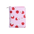 Multifunctional leather girls cartoon zipper buckle strawberry coin purse wholesalepicture9