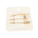 Korean retro alloy diamond word clip hair clip hair ornament wholesalepicture6