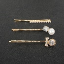 Korean retro alloy diamond word clip hair clip hair ornament wholesalepicture9