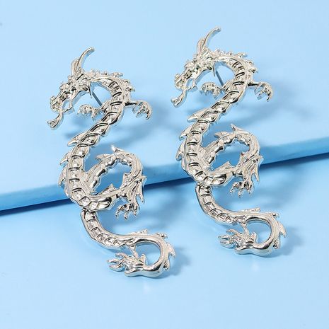 popular new pair of metal dragon hot selling earrings wholesale's discount tags