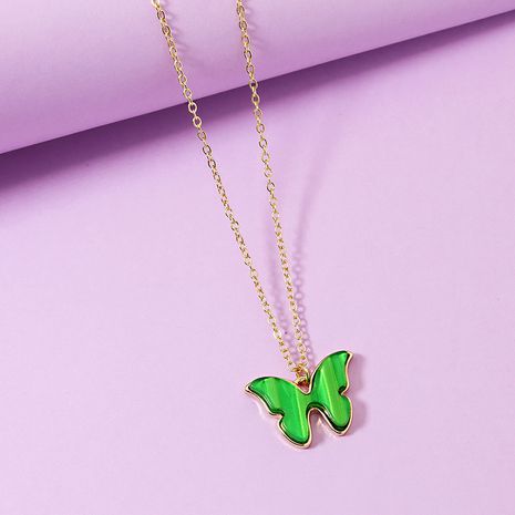 populares nuevos pendientes de collar de mariposa lindo conjunto al por mayor's discount tags