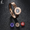 TitaniumStainless Steel Fashion Geometric Ring  Steel Color5 NHHF0644SteelColor5picture29