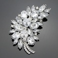 Alloy Fashion Flowers A brooch  White k mei red af029d NHDR2671Whitekmeiredaf029dpicture12