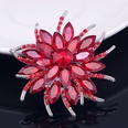 Alloy Korea Flowers A brooch  white NHDR2666whitepicture14