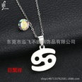 TitaniumStainless Steel Korea Geometric necklace  Aries NHHF0073Ariespicture16