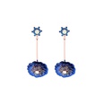 Alloy Fashion Flowers earring  Blue1 NHQD5349Blue1picture17