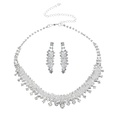 Alloy Fashion  necklace  white NHHS0040whitepicture3