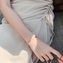 Korean new red peach heart simple  bracelet wholesalepicture13