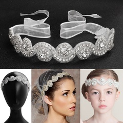 hot-saling hairband handmade flowers diamond bridal jewelry