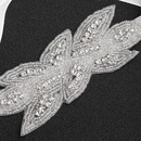 Spot Grohandel europischen und amerikanischen AllMatch Perlen Strass Schmuck hand gewebtes Haarband Braut Brautkleid Kopf bedeckungpicture9