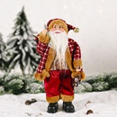 Christmas celebration decoration standing posture Santa Claus dollpicture18