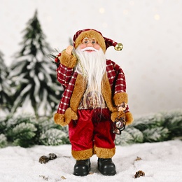 Weihnachtsfeier Dekoration stehende Haltung Santa Claus Puppepicture18