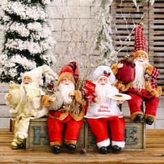 Christmas ornaments standing pose Santa Claus doll ornaments