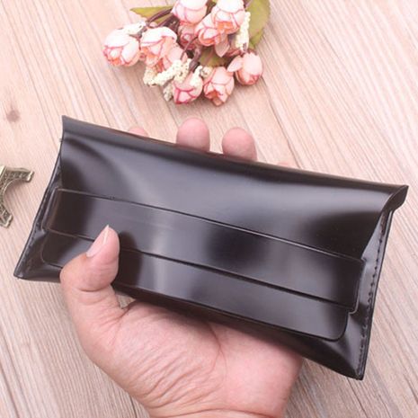 Sunglasses special soft case fashion leather glasses case wholesale's discount tags