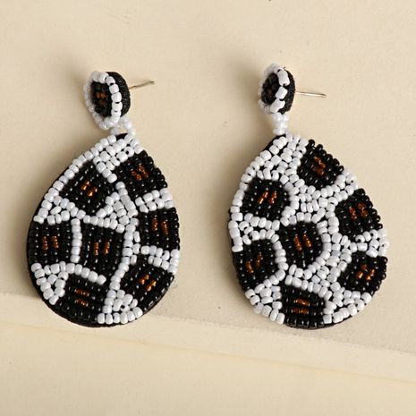 geometric rice beads ethnic style earrings wholesale's discount tags