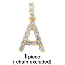 new 26 English alphabet necklaces creative jewelry diamond alphabet necklace wholesalepicture38