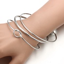 Hot selling fashion knotted peach heart bracelet 3piece setpicture17