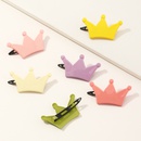 Koreanische neue Krone Haarnadel Bonbon Farbe niedlichen Krone Seite ClipSetpicture9