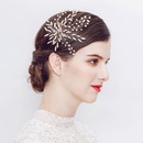 AliExpress EBay Hot Selling Product Rhinestone Bridal Barrettes European and American Wedding Bride Hair Styling Clip Barrettes Side Clippicture6